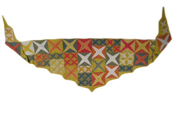 Schal "Cross Star" by SCHOPPEL DESIGN