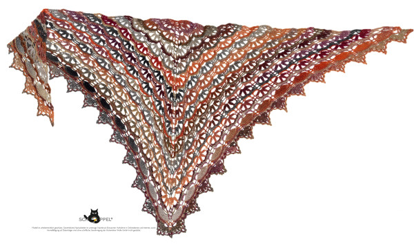 Shawl Autumn Sunset