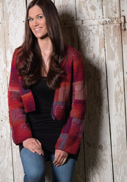 Crocheted shrug