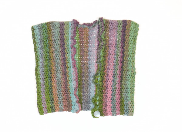 Crocheted bolero