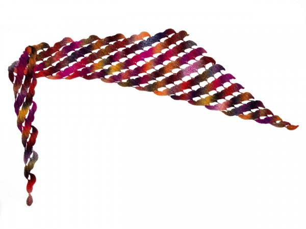 Schal Leaf triangle by SCHOPPEL DESIGN