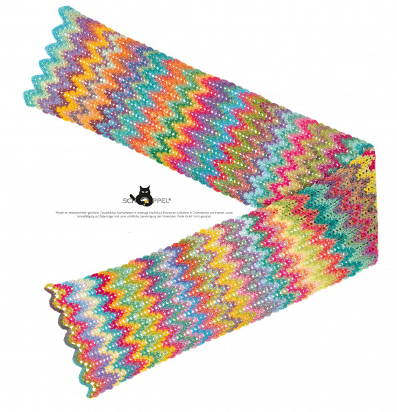 Summer Scarf English Garden