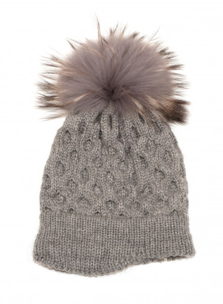 Mütze mit Zopfwaben by SCHOPPEL DESIGN