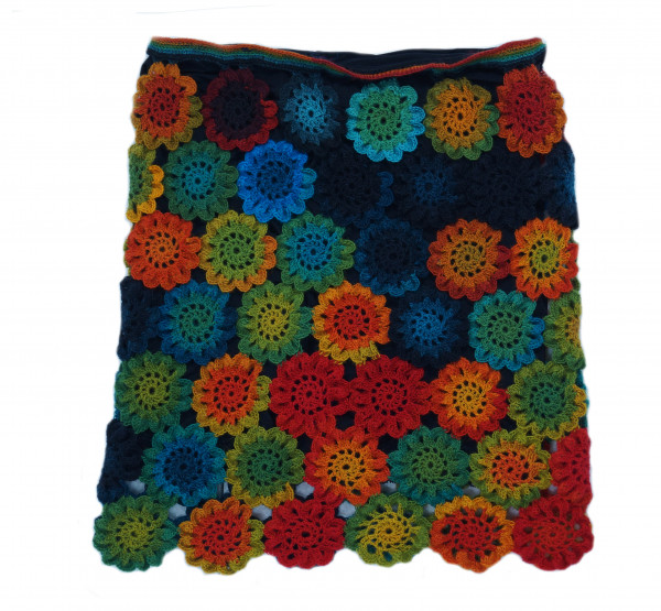 Häkelrock Flower Power by SCHOPPEL DESIGN