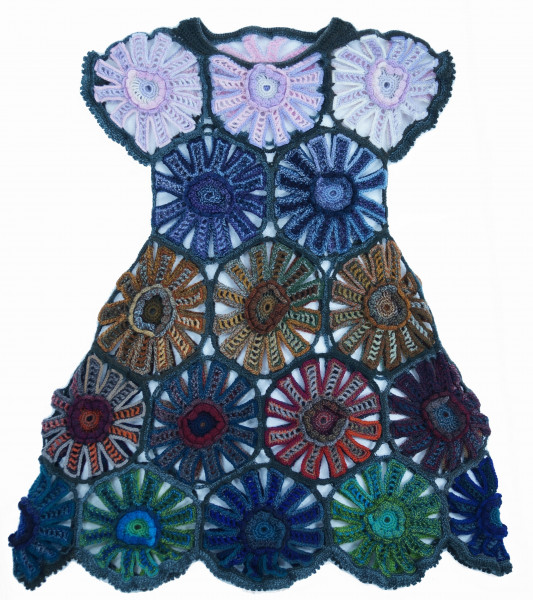 Gehäkeltes Kleid Flamenco by SCHOPPEL DESIGN