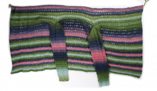 Lochmusterjacke mit Tunnelzug by SCHOPPEL DESIGN