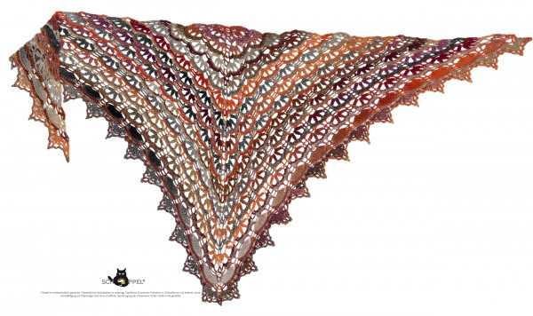 Shawl Autumn Sunset