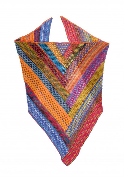 Triangular shawl "Emilia"