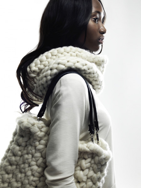 Häkeltasche White Cloud by SCHOPPEL DESIGN