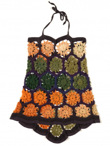 Dress Hexagon Motif