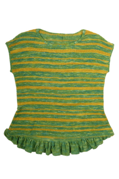 Top "Back Ruffle" by SCHOPPEL DESIGN